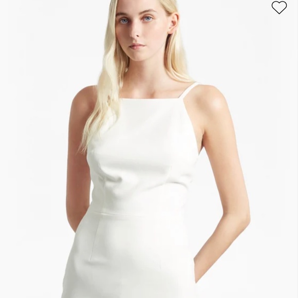 NEVER WORN NWT French Connection 71hzo Summer White Square Neck Dress - Picture 3 of 11